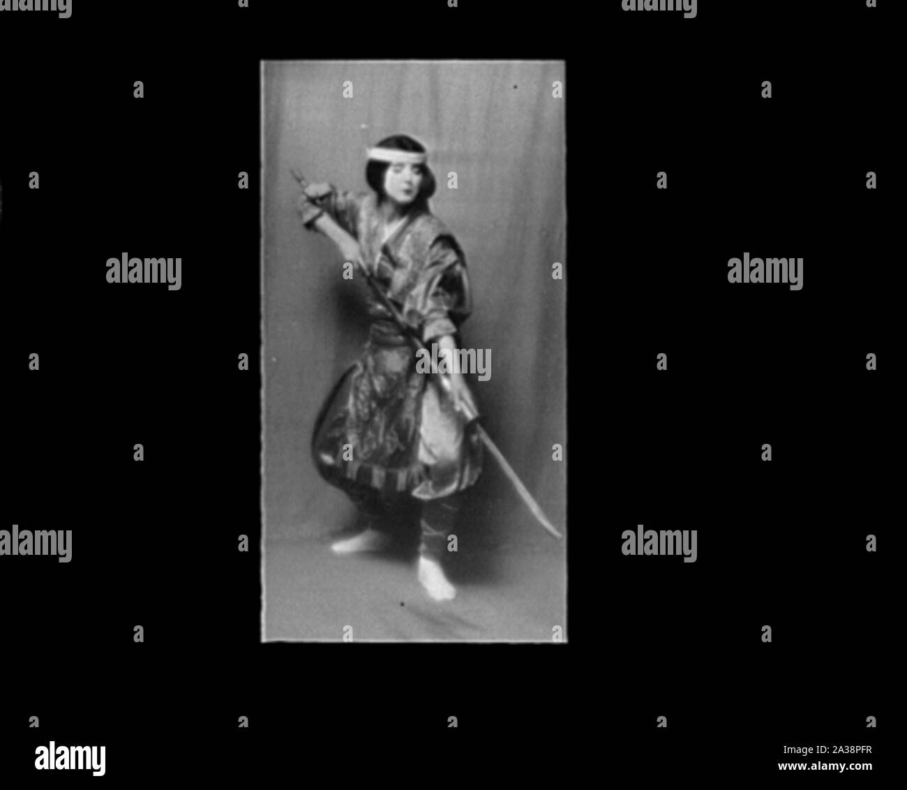 Ruth St Denis dancing Foto Stock