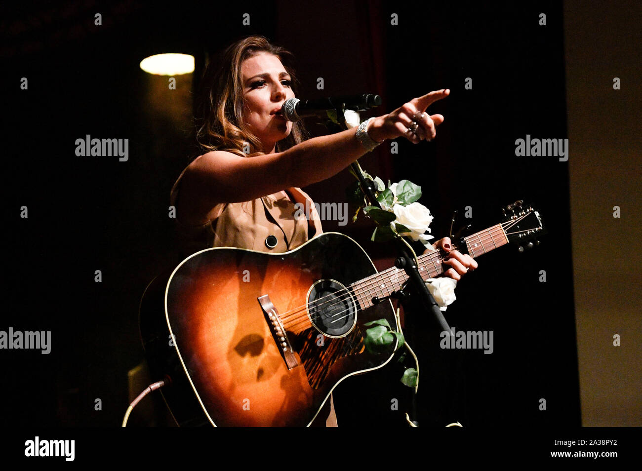 Twinnie Lee Moore live del Metropol. Berlino, 04.10.2019 | Utilizzo di tutto il mondo Foto Stock