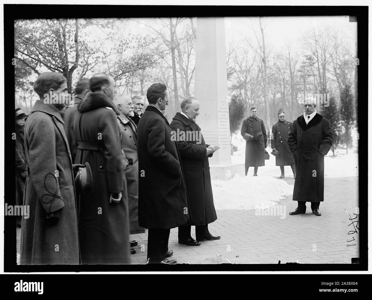 Missione serba PER GLI STATI UNITI A Mount Vernon, con s. LANSING Foto Stock