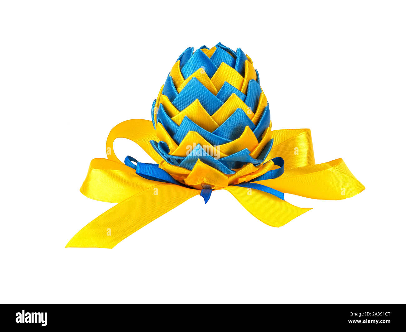 Uovo di Pasqua realizzata in stile ucraino Foto Stock