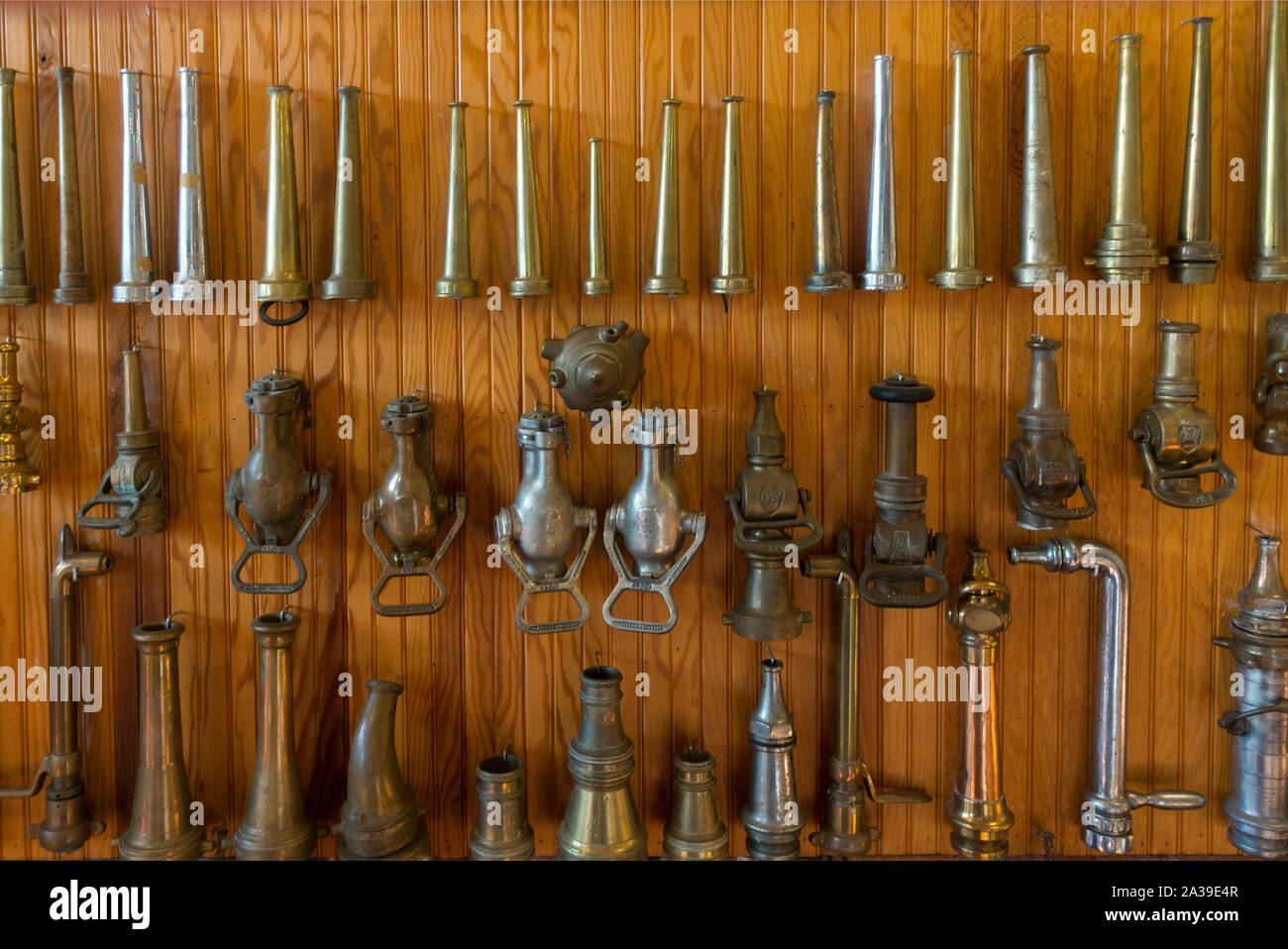 History of Fire Museum a Bristol CT Foto Stock