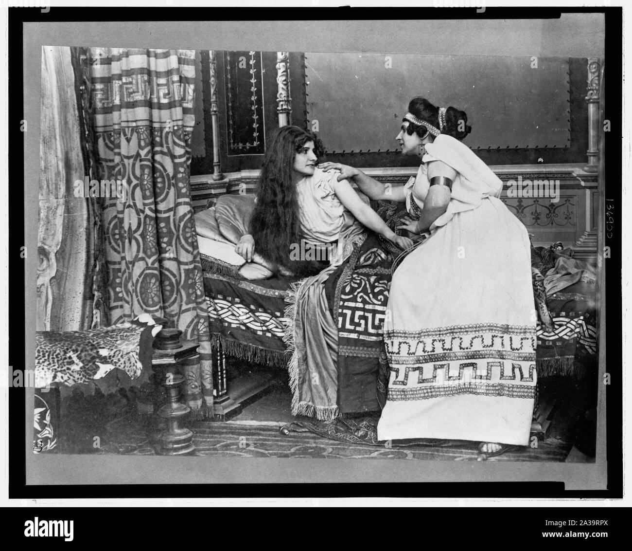 Scena italiana da film epico Quo Vadis (1913) Foto Stock