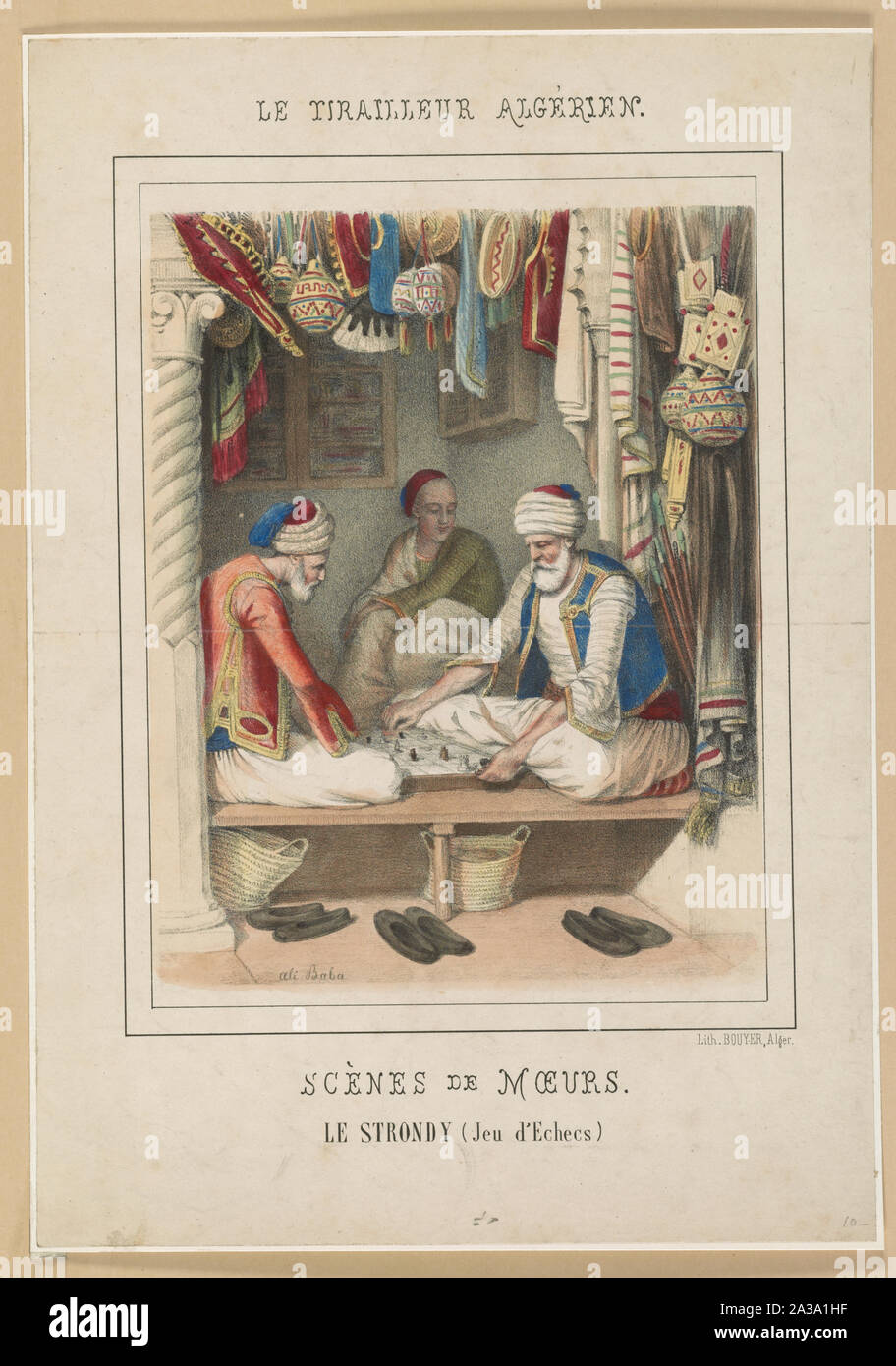 Scènes de moeurs Foto Stock