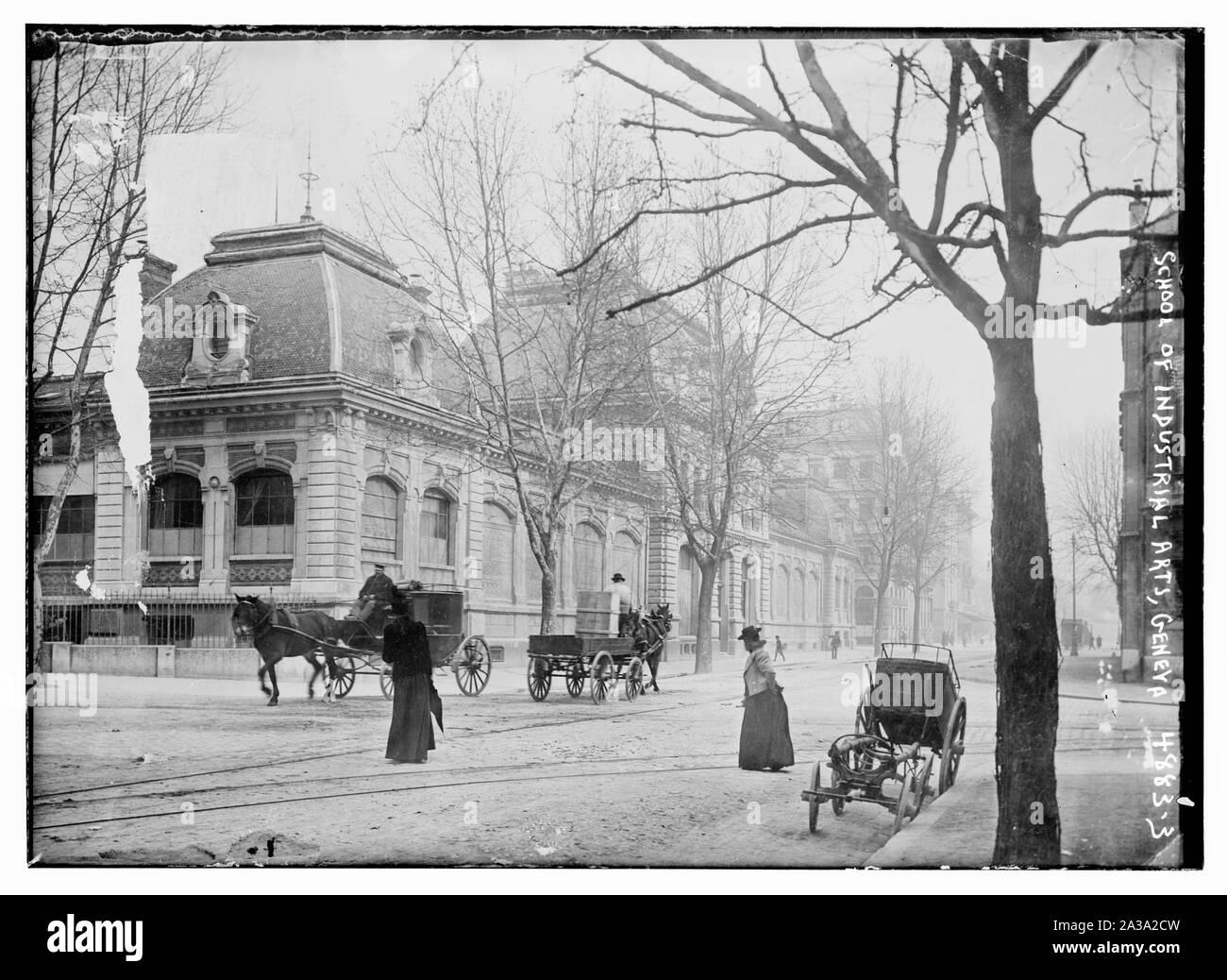 Scuola di Arti Industriali, Ginevra Foto Stock