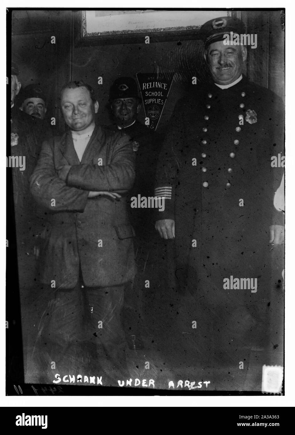 Schrank sotto arresto Foto Stock