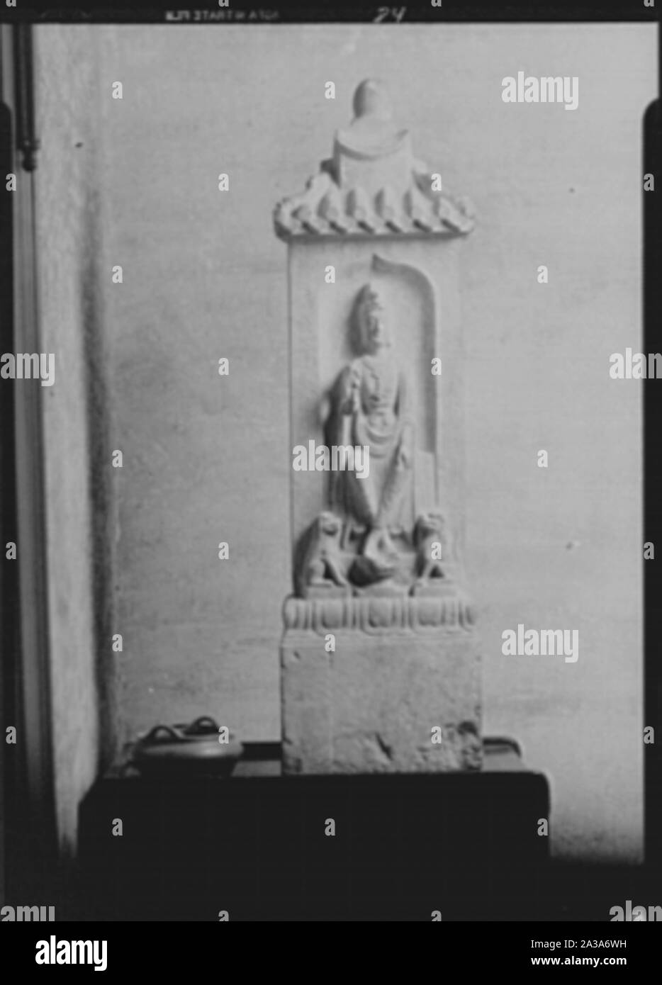 Scultura che apparteneva a Arnold Genthe Foto Stock