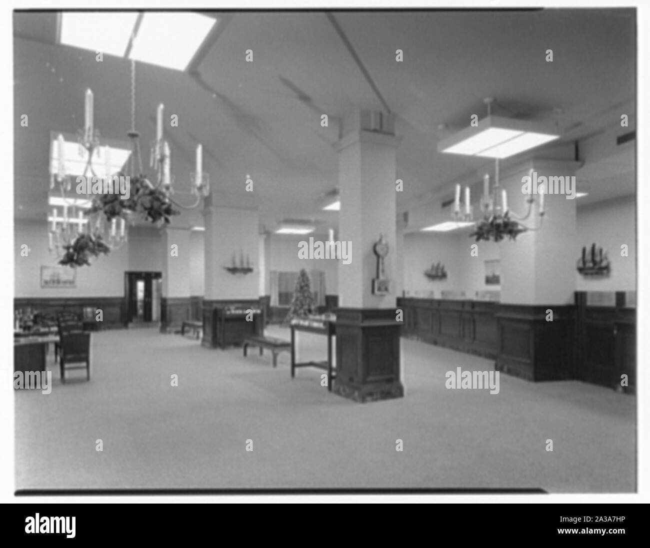 I marinai della banca per il risparmio, 11 Beaver St., New York. Foto Stock