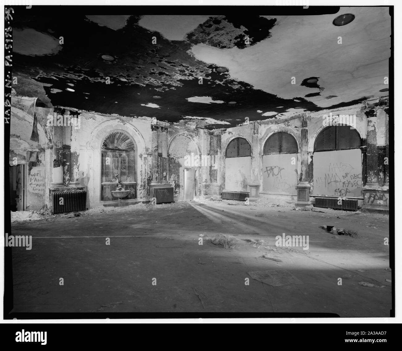 Principale sala di attesa a nord stazione di Filadelfia nel 1993 questa è una immagine di un luogo o un edificio che è elencato nel Registro Nazionale dei Luoghi Storici negli Stati Uniti d'America. Il suo numero di riferimento è 92000940; Foto Stock