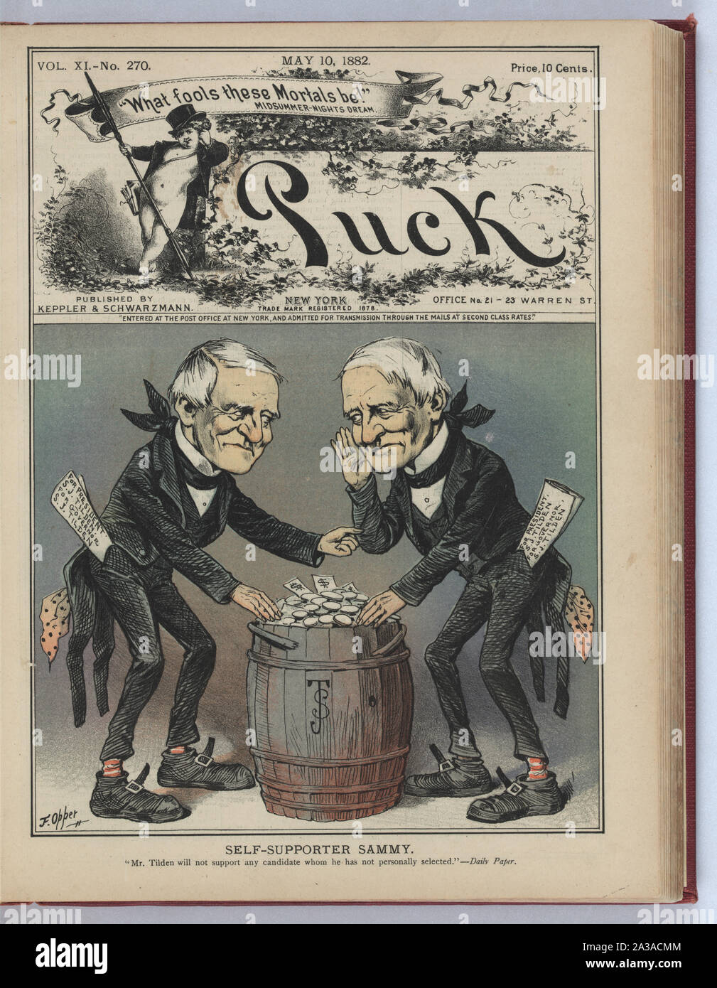 Auto-sostenitore Sammy / F. Opper. Foto Stock