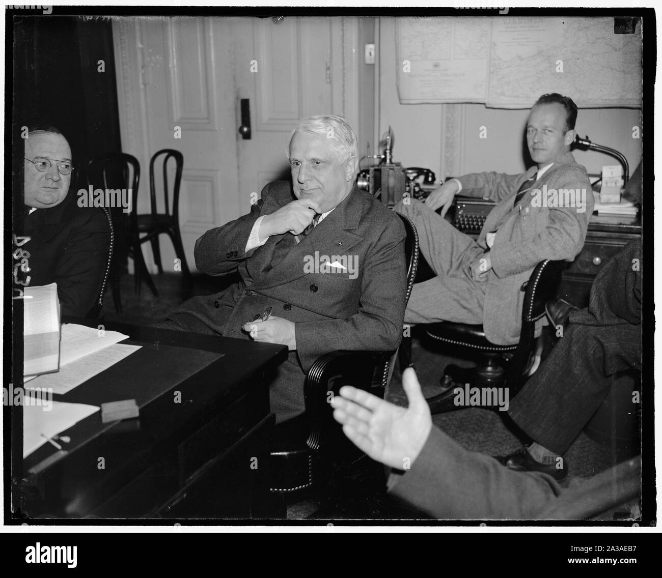 Il Sen. James Davis, repubblicani di Pa., Marzo 1940 Foto Stock