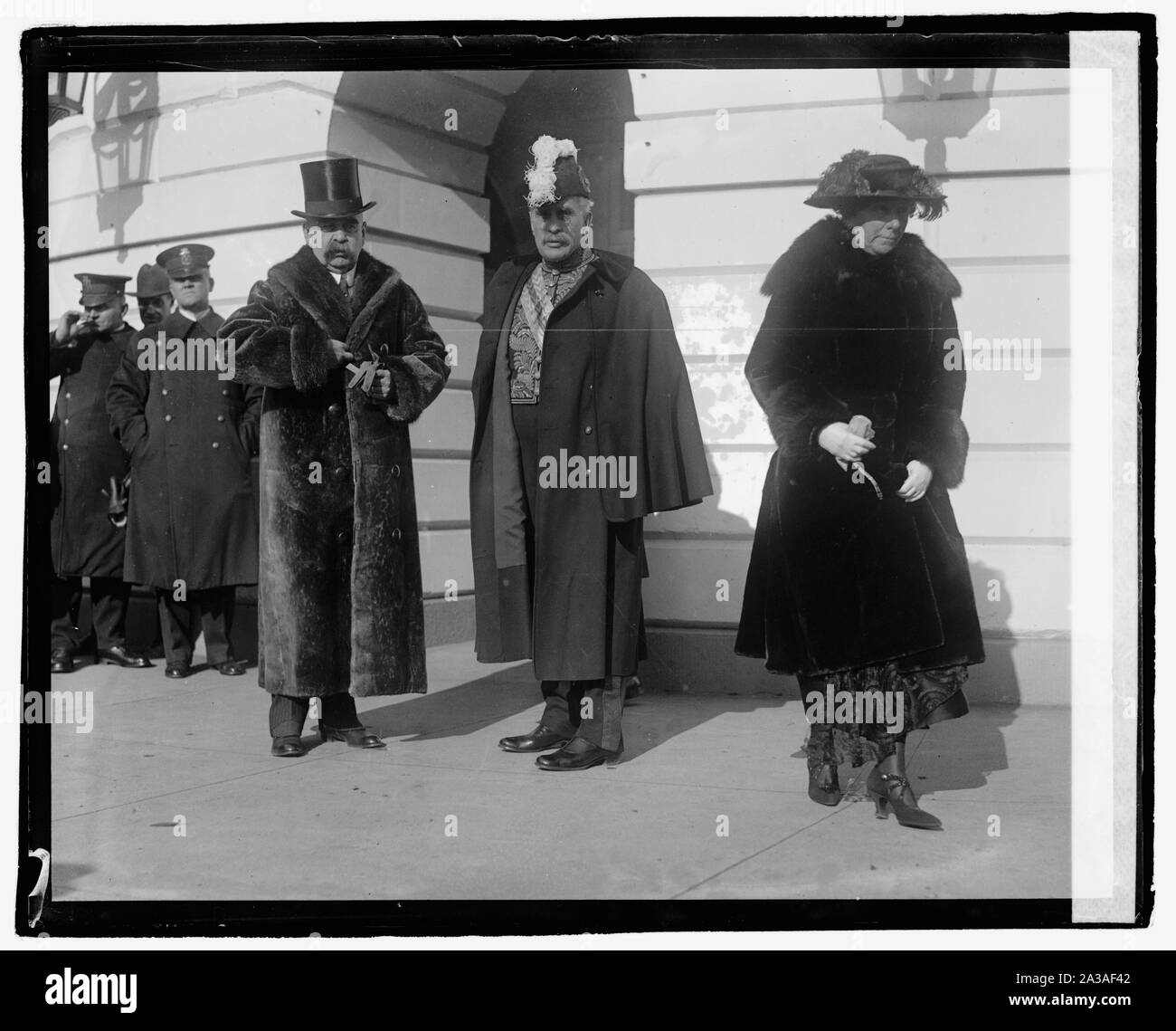 Il Sen. Saulsbury & Sir Robt. Borden Foto Stock