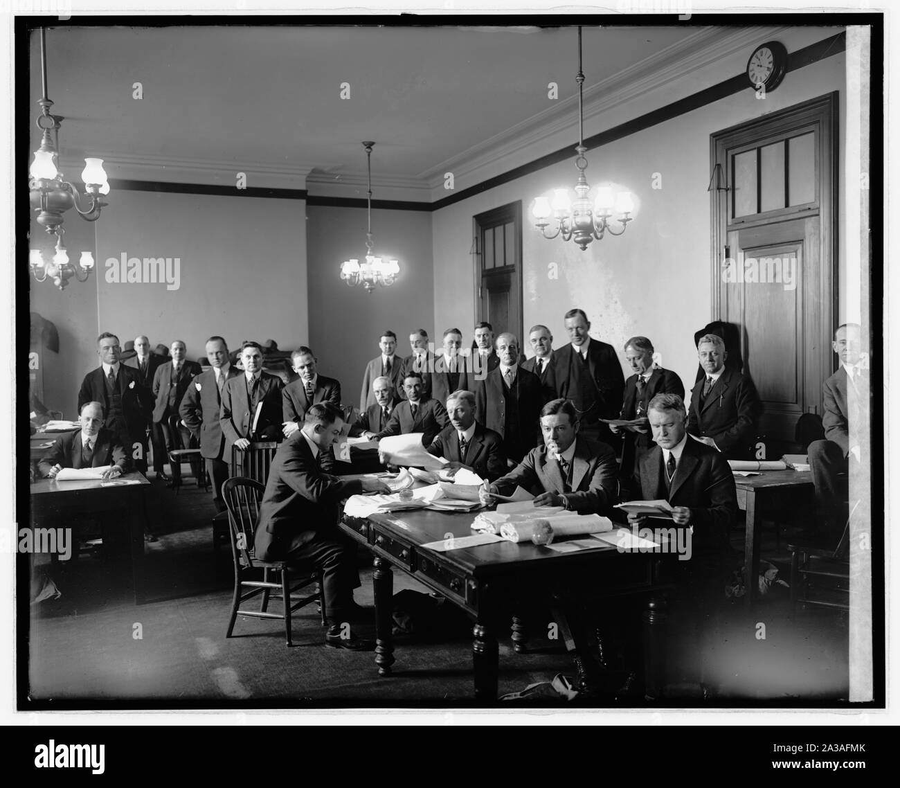 Comitato del Senato sull elezione, [Washington, D.C.], 1/5/21 Foto Stock