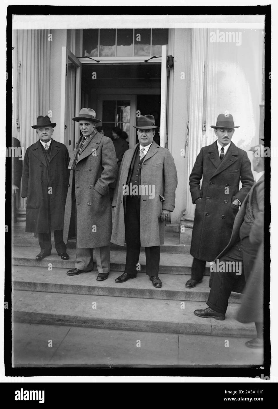 Il senatore McKinley, Red Grange & sost. Wm. P. Holaday, 12/8/25 Foto Stock