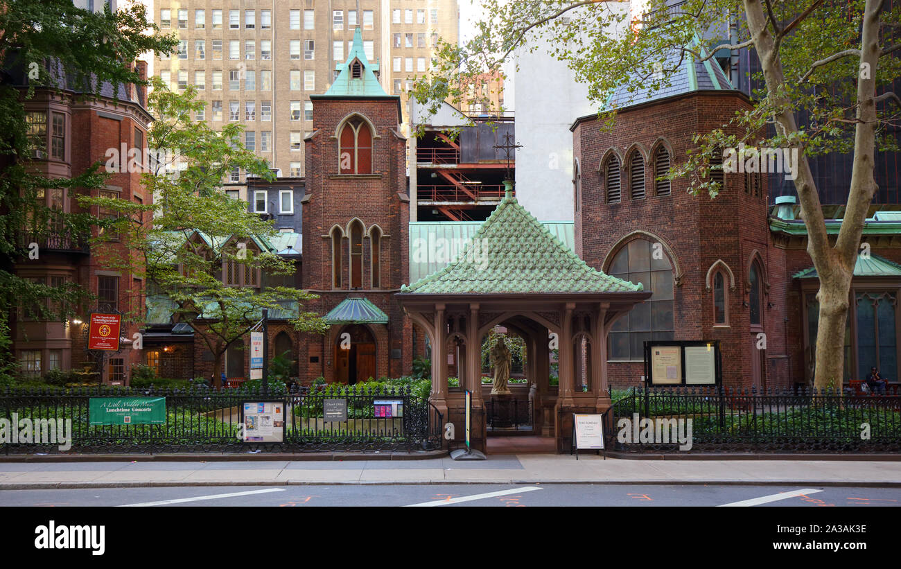 La Chiesa della Trasfigurazione, 1 East 29th Street, New York, NY Foto Stock
