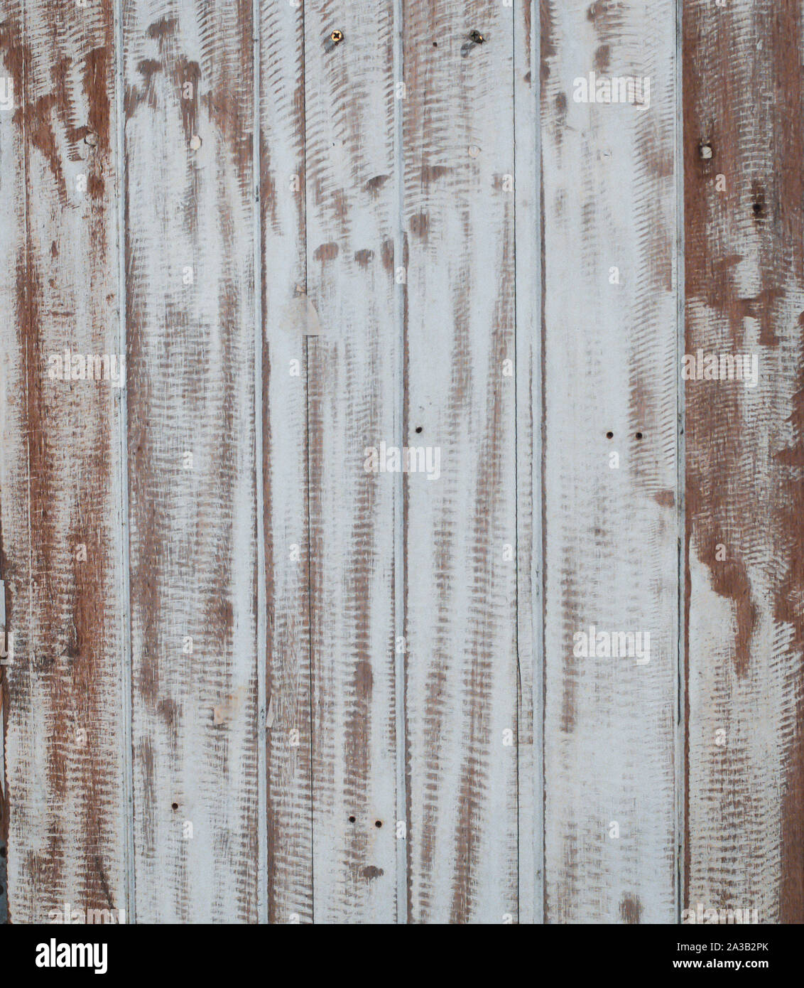 Legno bianco sullo sfondo della scheda . mock up in vintage shabby chic stile Foto Stock