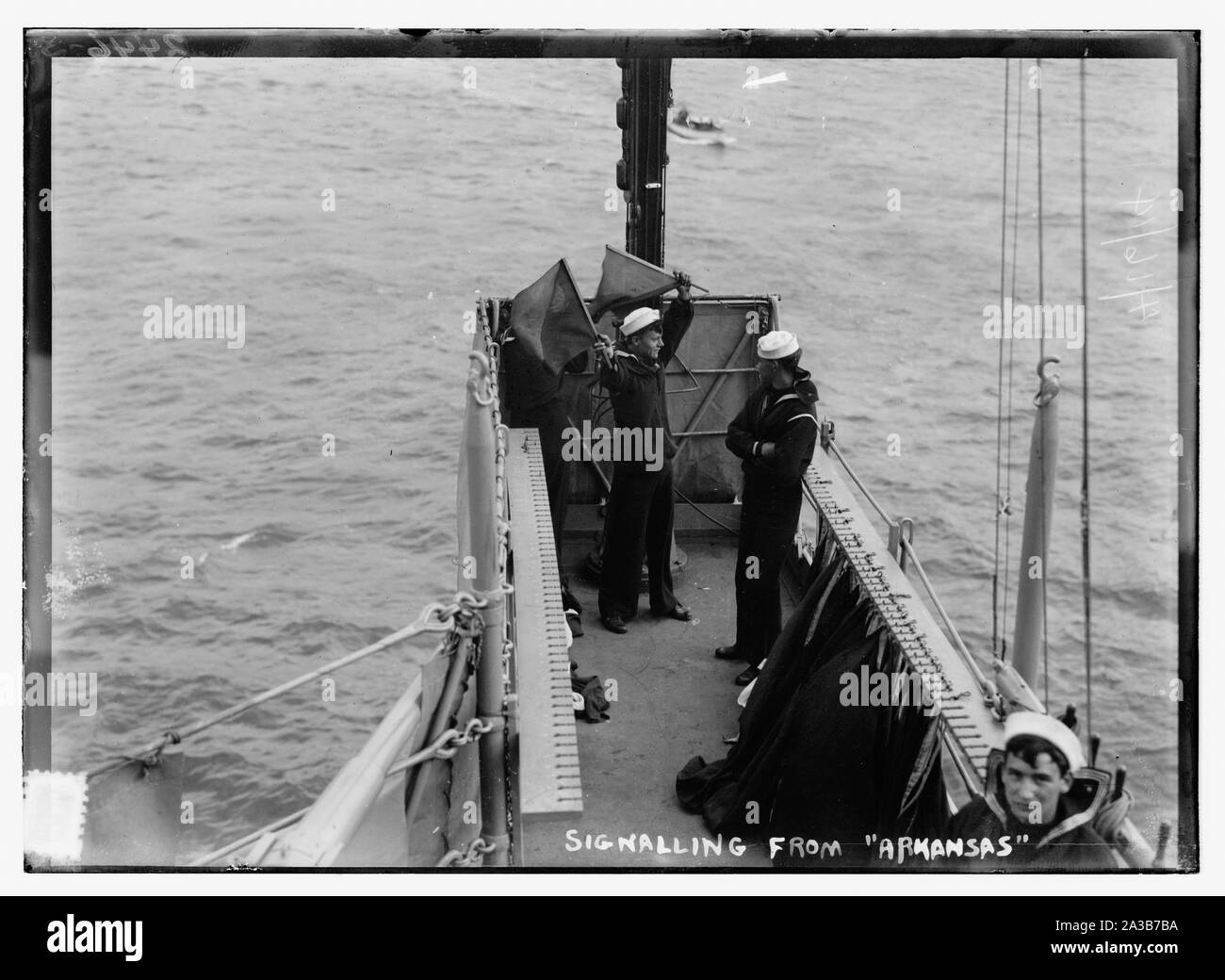 La segnalazione da Arkansas Foto Stock