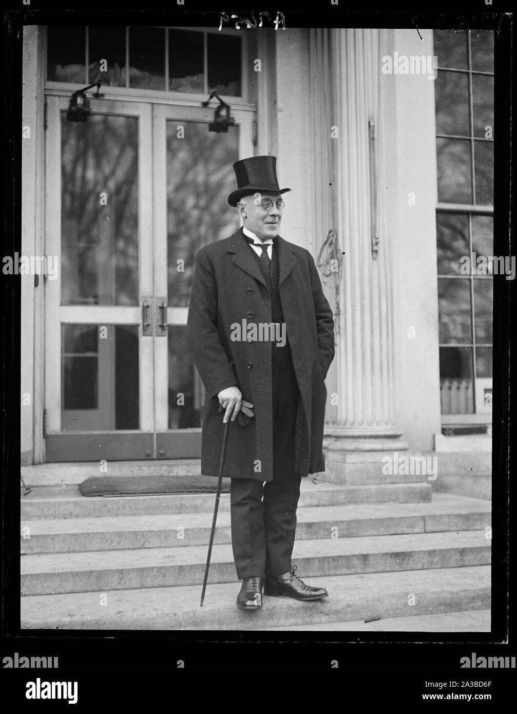 Sir Auckland Geddes, Ambasciatore Britannico a Stati Uniti, alla Casa Bianca Foto Stock