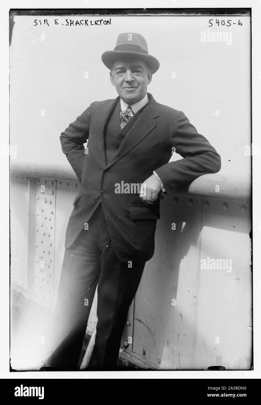 Sir E. Shackleton Foto Stock