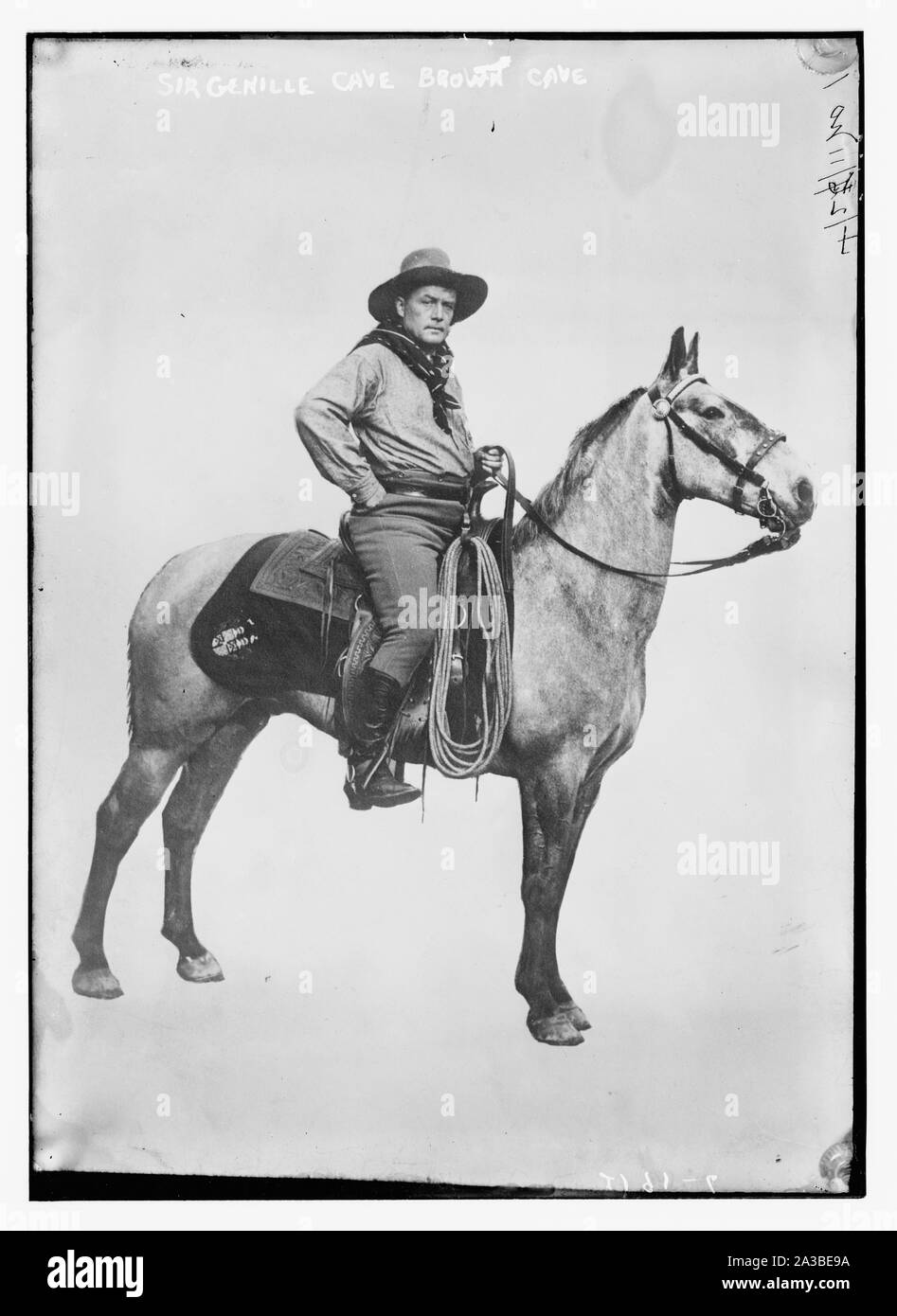 Sir Genille Grotta Grotta marrone Foto Stock