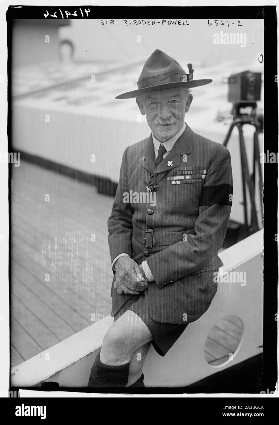 Sir R. Baden Powell Foto Stock