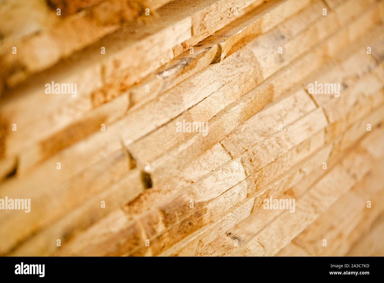 Legno grezzo Foto Stock