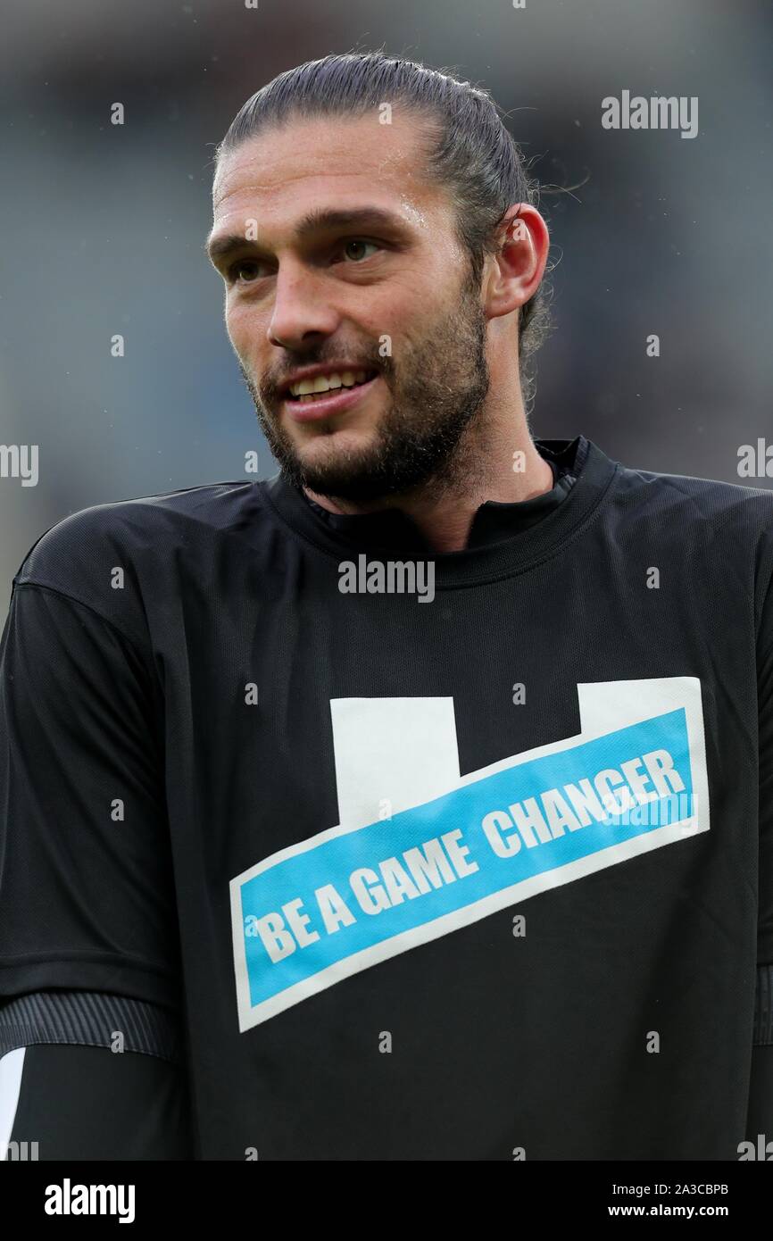 ANDY Carroll, Newcastle United FC, 2019 Foto Stock