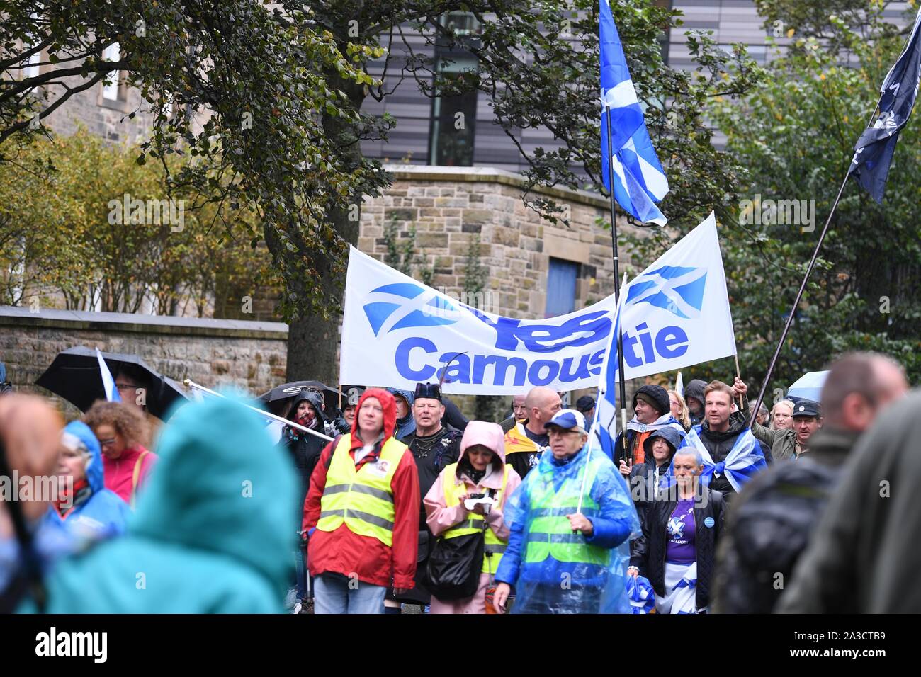 2019 AUOB indipendenza scozzese marzo a Edimburgo . Foto Stock