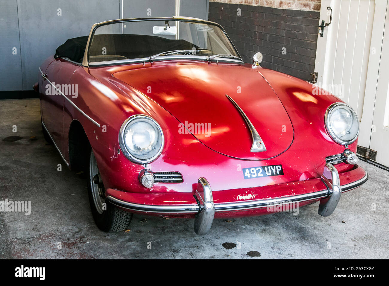 Porsche 356 capote cabrio Foto Stock