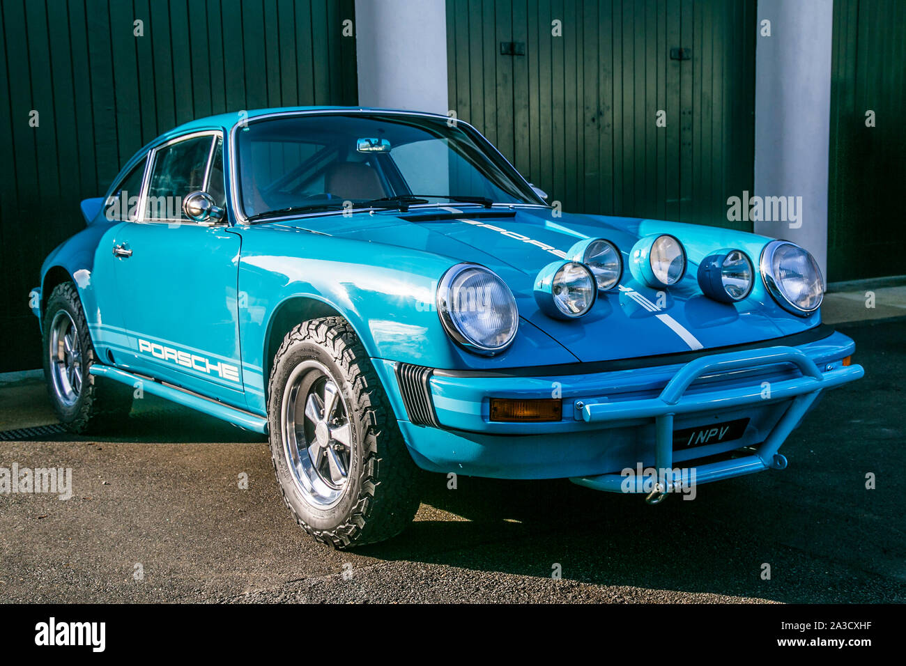 Porsche 911 Safari a Bicester patrimonio, Scramble domenica 6 ottobre 2019 Foto Stock