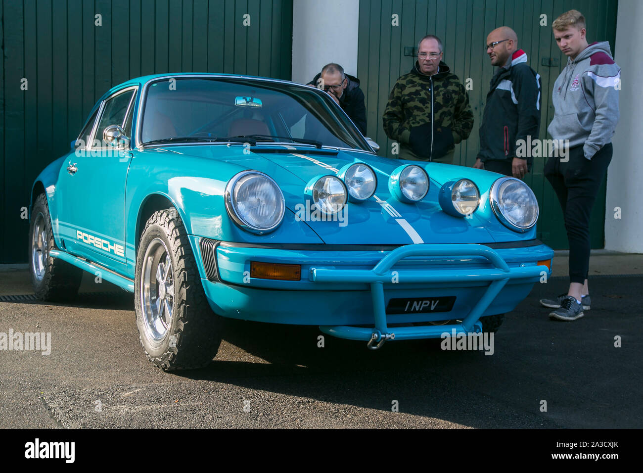 Porsche 911 Safari a Bicester patrimonio, Scramble domenica 6 ottobre 2019 Foto Stock