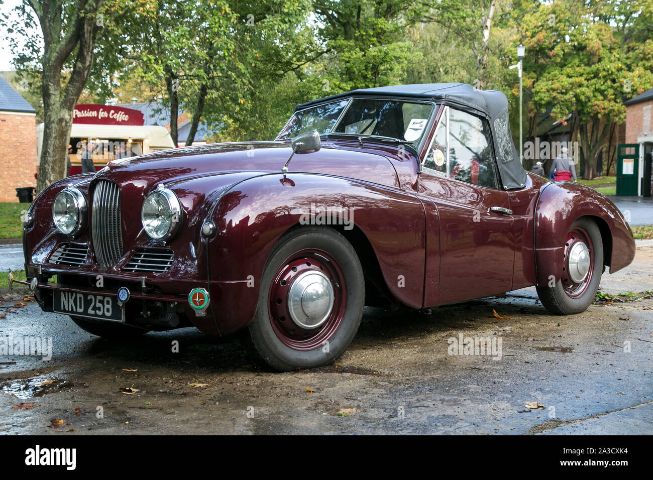 Jowett Jupiter 2 posti cabrio sportive Foto Stock