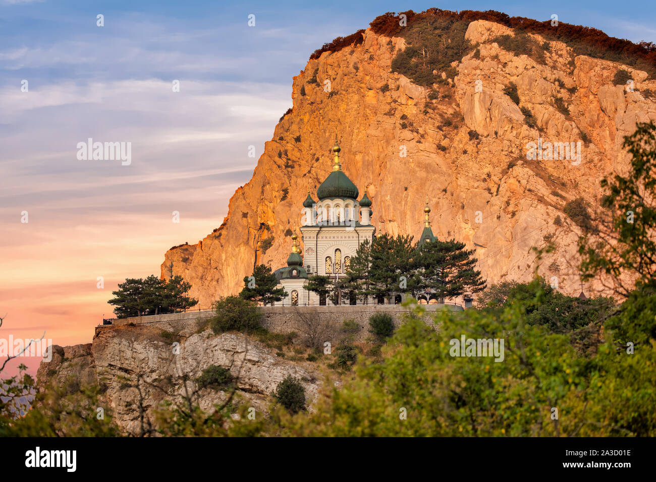 Chiesa della Resurrezione di Cristo. Crimea Foto Stock