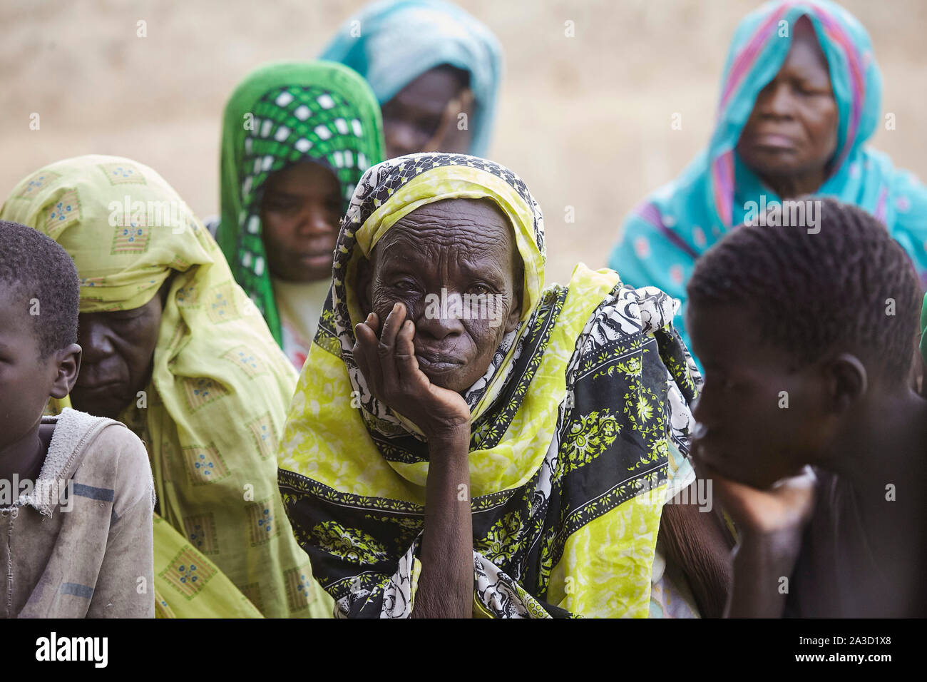 Tsjaad Ciad Mongo Handicapt insieme per una riunione 20-6-2016 foto: Jaco Klamer Foto Stock