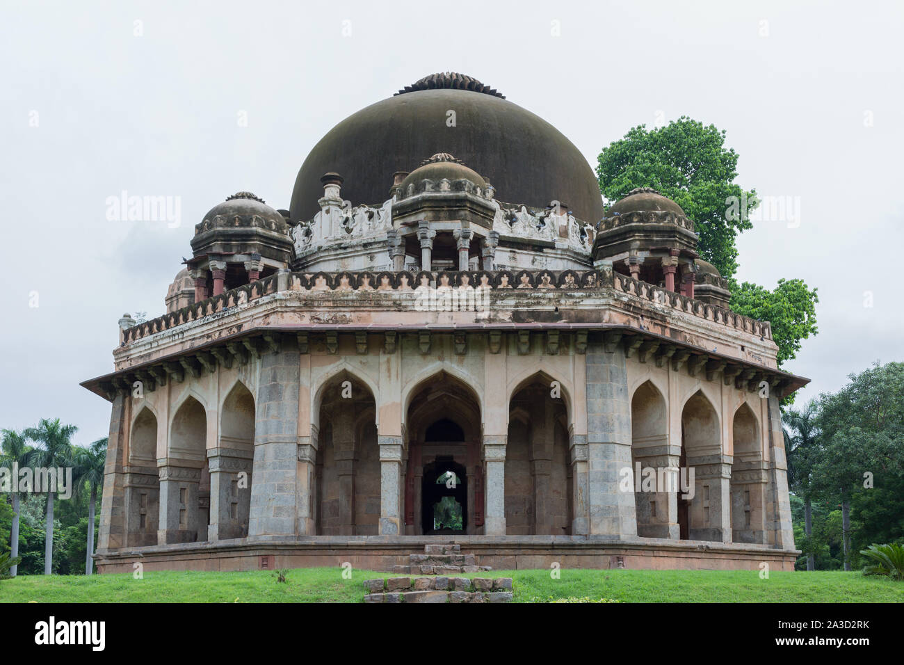 New Delhi, India - 18 agosto 2019: Lodhi Garden a Nuova Delhi in India Foto Stock