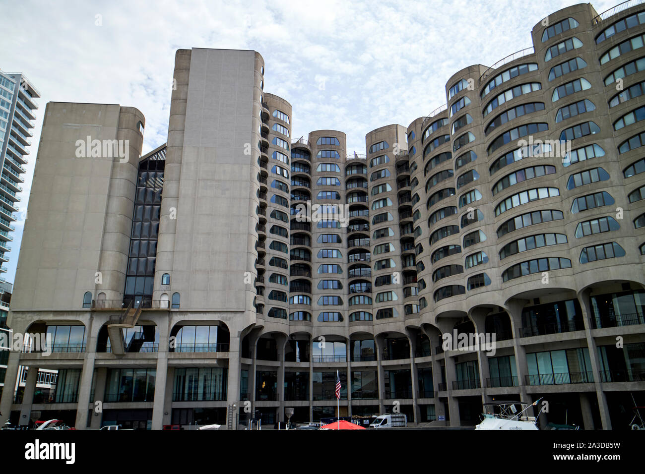 River City Building di Chicago, Illinois, Stati Uniti d'America Foto Stock