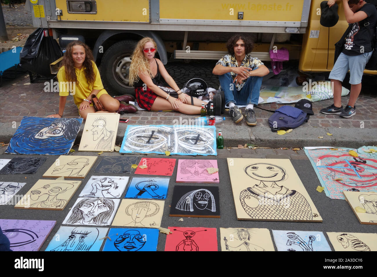 Braderie di Lille 2019, Lille Francia Europa Foto Stock