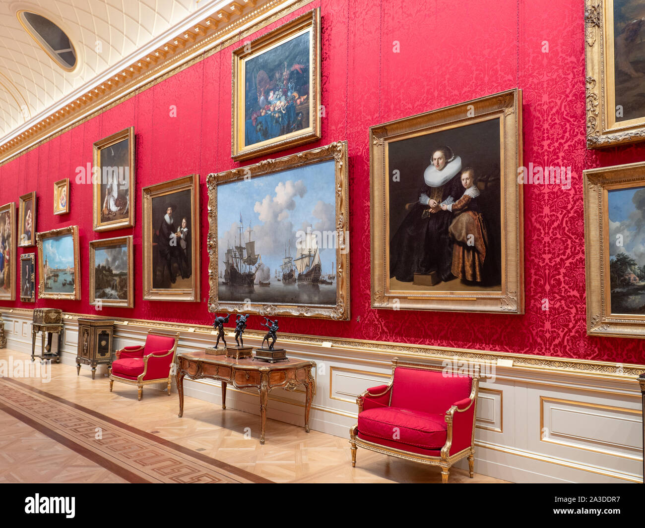 Wallace Collection art gallery di Londra, Regno Unito Foto Stock