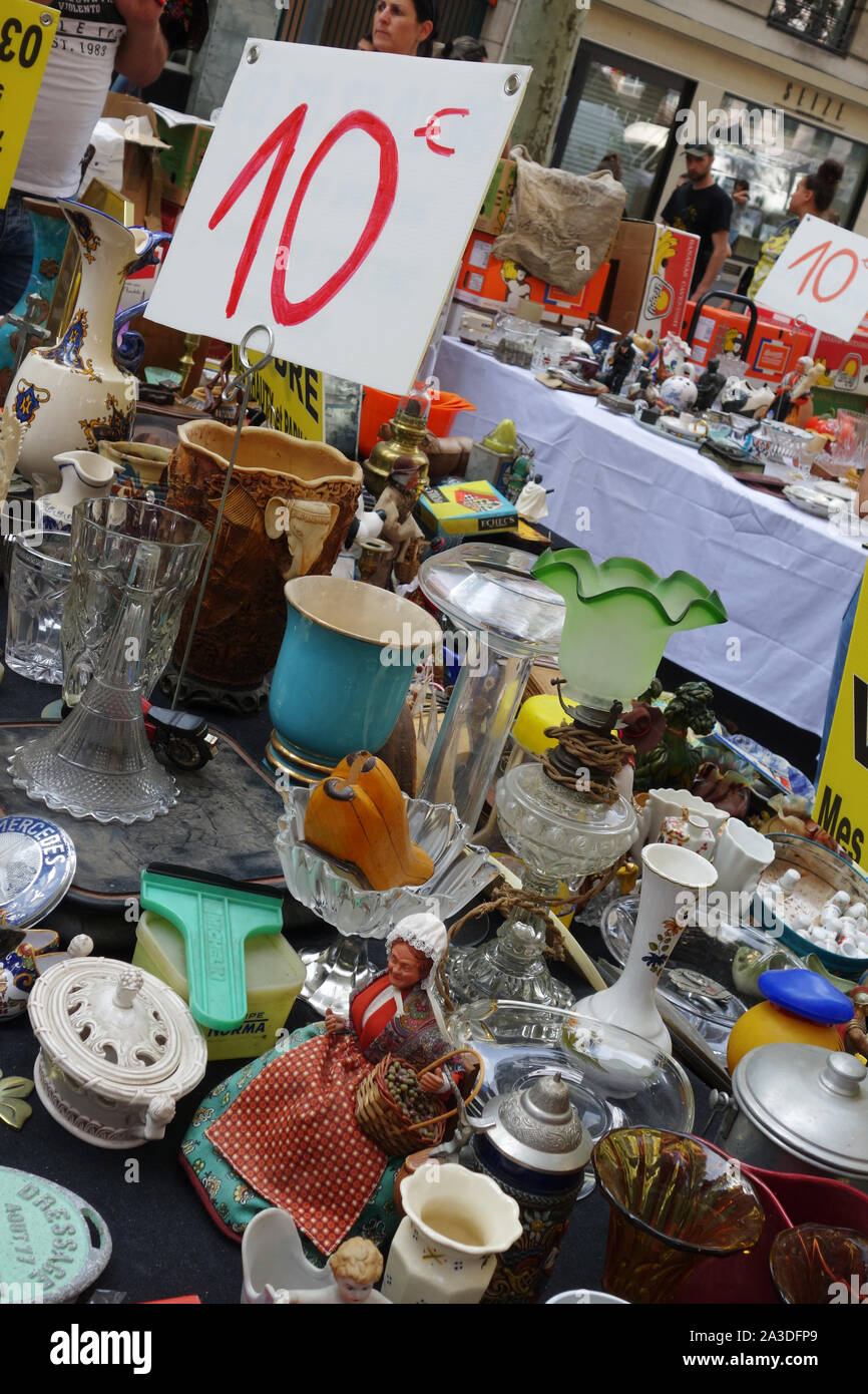 Braderie di Lille 2019, Lille Francia Europa Foto Stock