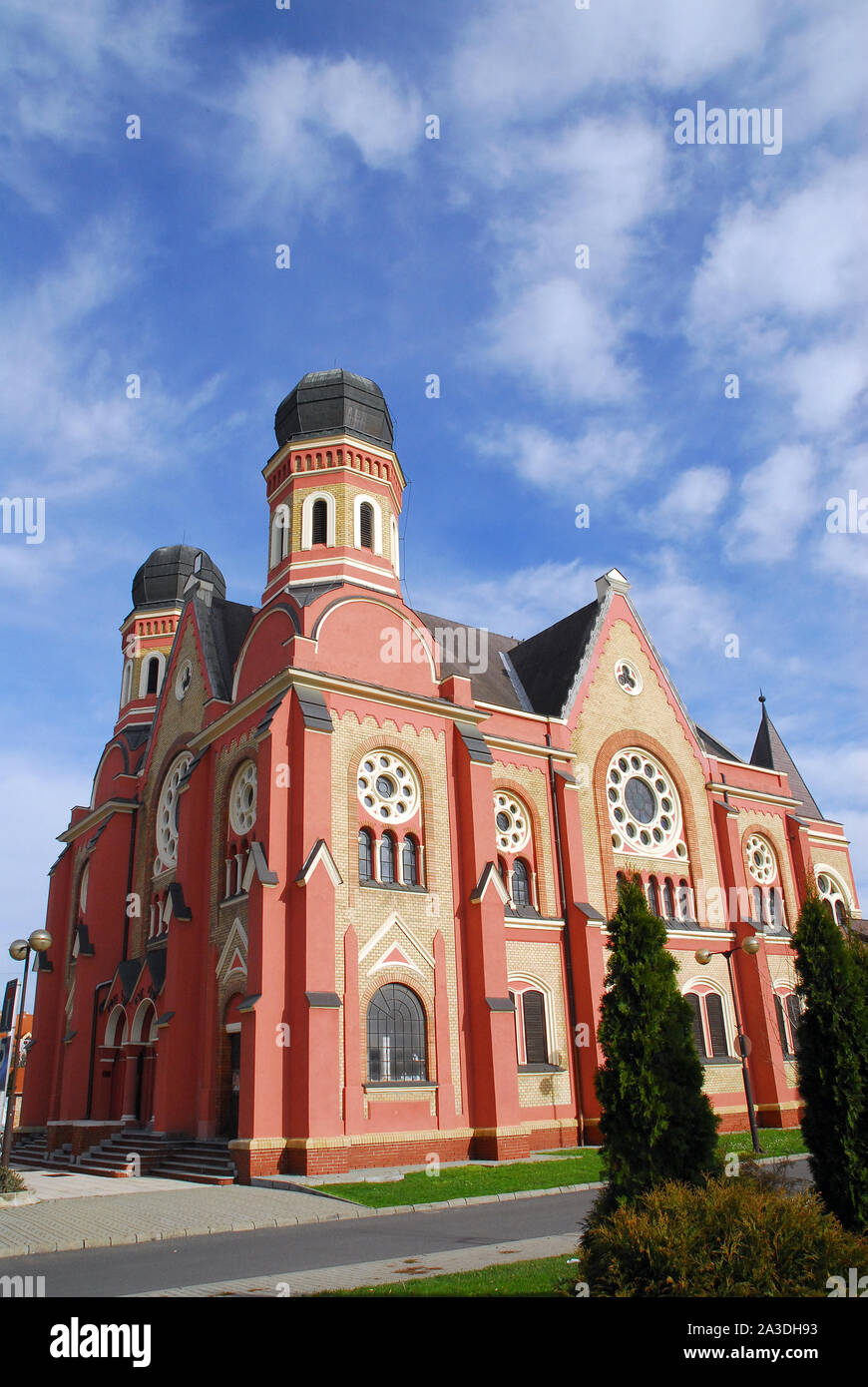 Ex Sinagoga, Zalaegerszeg, Contea Di Zala, Ungheria, Magyarország, Europa Foto Stock