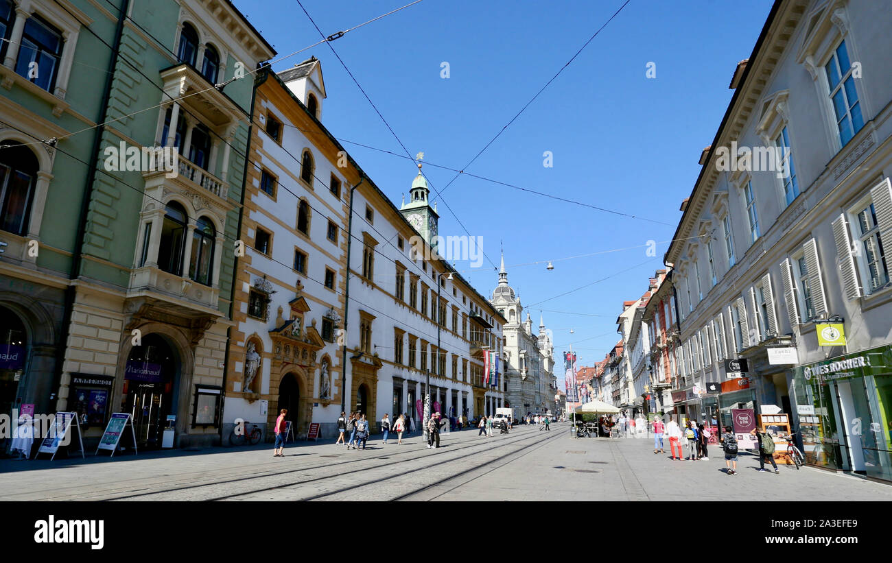 Graz, Stiria, Austria. Foto Stock