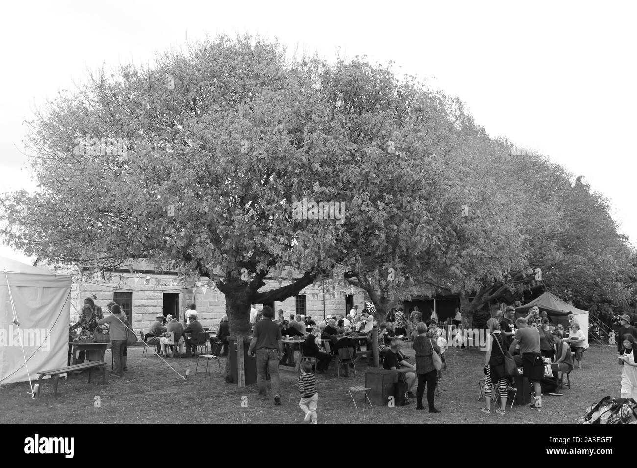Riunione di famiglia Foto Stock