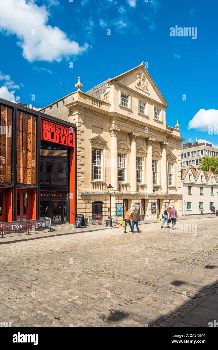 Bristol Old Vic Theatre o Theatre Royal Coopers Hall King Street Bristol Avon England Regno Unito GB EU Europe Foto Stock