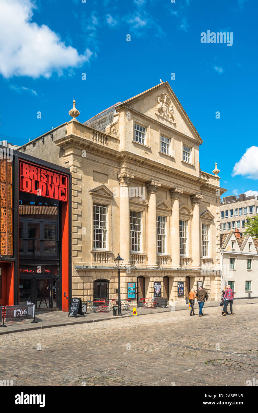 Bristol Old Vic Theatre o Theatre Royal Coopers Hall King Street Bristol Avon England Regno Unito GB EU Europe Foto Stock