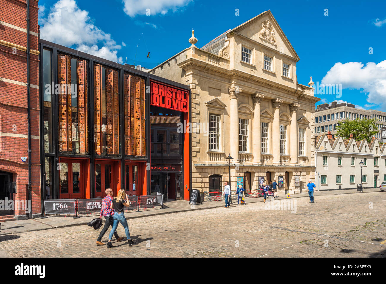 Bristol Old Vic Theatre o Theatre Royal Coopers Hall King Street Bristol Avon England Regno Unito GB EU Europe Foto Stock