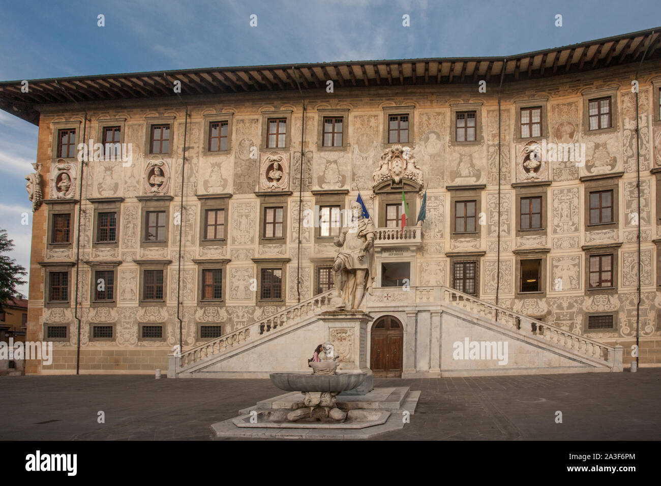 Pisa, Piazza dei Cavalieri Foto Stock