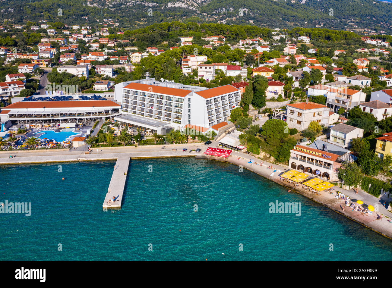 Isola di Rab Foto Stock