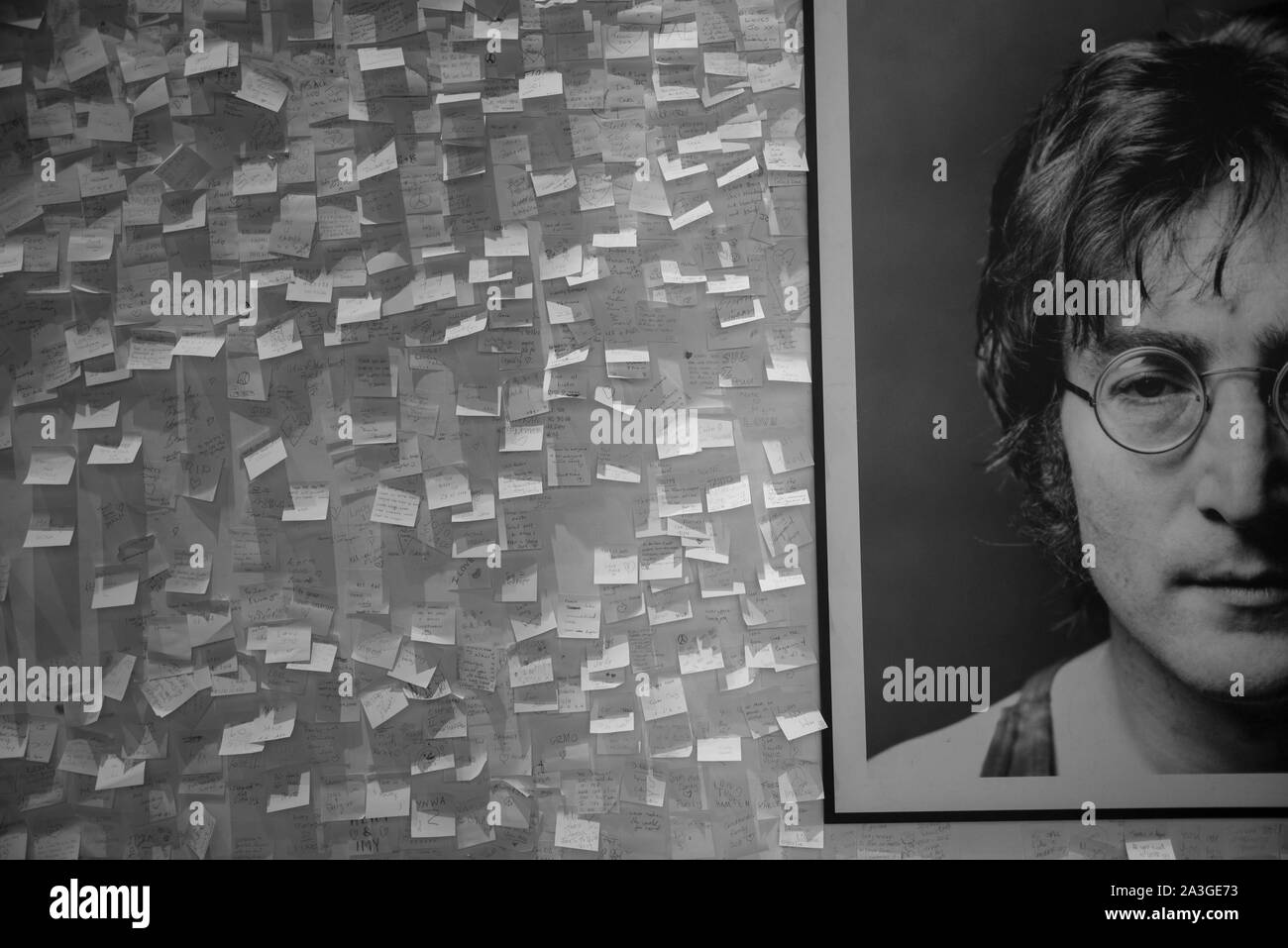 I Beatles - Storia di John Lennon Foto Stock