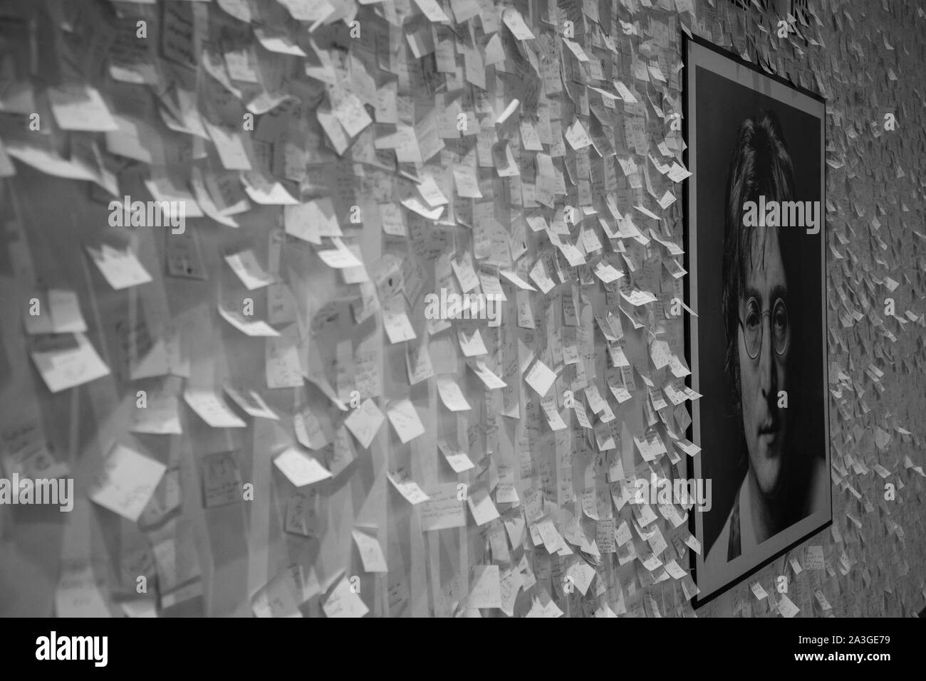 I Beatles - Storia di John Lennon Foto Stock