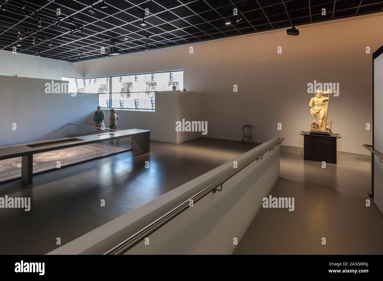 Francia, Gard, Nimes, Museo di Romanit? Foto Stock