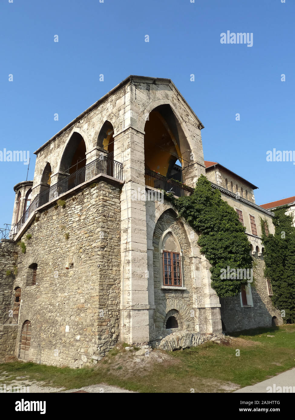 Fortezza, Tata, Komárom-contea di Esztergom, Ungheria, Magyarország, Europa Foto Stock